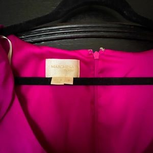 Beautiful hot pink marchesa dress size 8